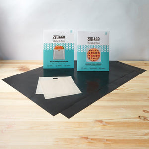 Pack 2 bolsas tostadora & 2 láminas para horno Celi&Go - Celi&Go